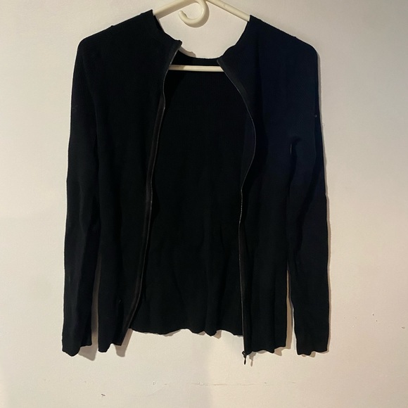 Theory Sweater with Back Zipper - Picture 2 of 4